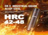 1/2" Drive Deep Impact Socket Set, 34pcs Socket Set Metric 6 Point Cr-MO Alloy Steel for V952-CJTTZ12CRMO3448AJV0