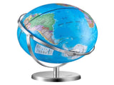 Rotating World Globe with Stand, 330.2 mm, Educational Geographic Globe with Precise Time Zone ABS V952-DQYJJLBFG13Y9FFDEV0
