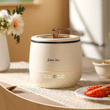 Multifunctional Electric Cooker - Mini Rice Cooker with 360&deg Heating & Non-Stick Coating V1369-AZ3-W-15429