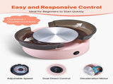 Mini Pottery, 158 mm Turntable, Forward and Reverse Rotation, Adjustable Speed, Electric Clay V952-ETLPJYXFSWJBLVJCA001V3