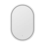 Embellir LED Wall Mirror With Light 50X75CM Bathroom Decor Oval Mirrors Vanity MM-E-WALL-OVAL-LED-5075