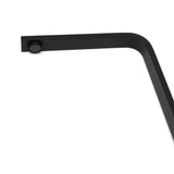 WELS Matte Black High Rise Gooseneck Kitchen Sink Laundry Mixer Faucet Tapware V1233-KRS501BL