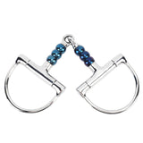 Horse Bit Stainless Steel 125mm Anti Biting Horse Mouth D Ring Snaffle Bit for Horse Farm V1294-YM0706-3111230208711