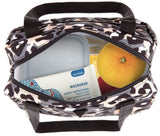 PACKIT Freezable Ice Lunch Bag Tote Food Storage Camping Travel Tiger - Wild Leopard V563-PKT-LH-WLG