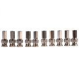 Twist-on BNC Male Coax Connectors CCTV RG59 Pack of 100 V1370-AZ4-08085