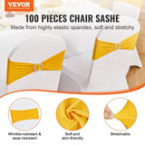 Stretch Spandex Sashes, Slipcover and Stretch Sash with Round Buckle, Elastic V952-YTZSDJS100PCAUCQ3V0