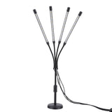 Grow Lights 4 Heads Red Blue Yellow Full Spectrum LED Plant Grow Lamp Auto On Off with Flexible V1294-YM0901-3111250219211