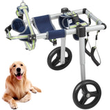 2 Wheels Wheelchair for Back Legs, Pet Wheelchair Lightweight & Adjustable Assisting in Healing, V952-CWLYLLSLLSZHTMYXJV0
