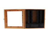 Miniature Bookshelf Ornament Creative Solid Wood Plastic Anxiety Bookshelf for Rooms Desktop V1294-YM0901-3115250011611