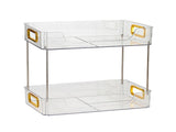 Desktop Organizer 2 Tier Ample Space Modern Storage Rack Shelves for Office Bedroom Home Decoration V1294-YM0706-3117230152711