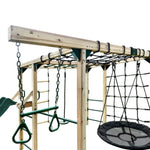 Lifespan Kids Orangutan Climbing Cube Jungle Gym Play Centre + Green Slide V420-LKPC-ORAN-GRN