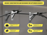Wall Mounted Chin Up Pull Up Bar Heavy Duty Home Gym Strength Training V63-784845
