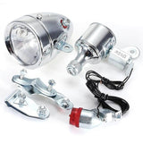 Bike Light Set, Cycling Dynamo Powered Headlight And Bike Tail Light V1308-DSZKI-618