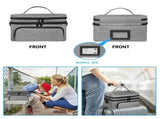 Double Layer Accessories Organizer with 2 Detachable Pouches, Large Storage Bag for V1192-AZ-W-11354
