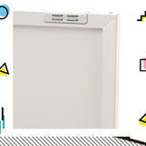 Artiss Buffet Sideboard Metal Cabinet - BASE White AI-LOCKER-LD-WH