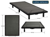 Therapedic Kinetic Advance Adjustable Long Single Bed Base with Head Tilt ADJ-BED-KAD-LS