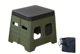 Portable Folding Toilet for Camping & Travel - Green V1308-DSZKI-26-2