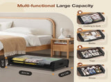 CARLA HOME Set 2 Pcs XXL Under Bed Rolling Storage Containers with 50L Large Capacity and Wheels LSB-36129