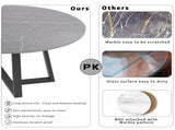 Set of 2 Grey Sintered Stone Tables V767-JJ-XZ169-V1