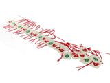 Christmas Advent Calendar Bags Hanging 24 Days Countdown Calendar Pocket for Party Celebration V1294-YM0523-3115210230311