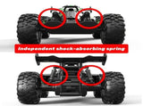 2.4G remote control car, high-speed off-road car, remote control toy for kids, four-wheel drive car, V1102-823-93606-BLK-THREE-ELECTRICSYSTEMS