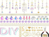 310PCS DIY Suncatchers Making Kits Craft for Adults Crystal Suncatchers for Window Hanging Sun V1366-AZ2-W-13469