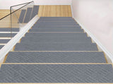 PALIFEUR Stair Treads for Wooden Steps, Soft Stair Treads, 8 x 30 Inch Reusable Carpet Stair Treads, V1189-LWWAL-20260325-01157