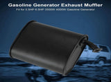Gasoline Generator Universal 2-3KW Exhaust Muffler for 5.5HP 6.5HP 3500W 4000W Accessories V1370-AZ4-07727