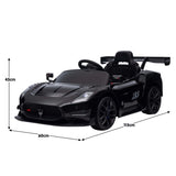 Maserati MC20 GT2 Licensed Electric Kids Ride On Race Car - Black CAR-MST-GT2-BK