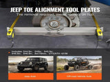 Wheel Alignment Tool, 2-Pack Alignment Plates, Stainless Steel Wheel Alignment Tool Plate, V952-CLDWJJBXG0WZJ67CWV0