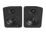 Kanto YU4 140W Powered Bookshelf Speakers with Bluetooth and Phono Preamp - Pair, Matte Black V398-KO-YU4MB-I