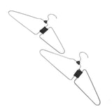 5pcs Foldable Clothes Hanger Stainless Steel Multifunctional Anti Slip Foldable Garment Hangers for V1294-YM0901-3117240334511