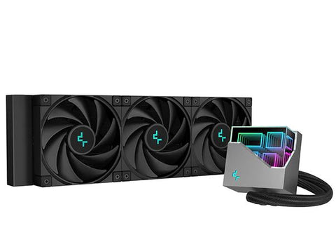 DEEPCOOL LT720 Premium Liquid CPU Cooler, 240mm Radiator, High-Performance FK120 FDB Fans, V177-L-CFD-LT720