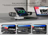 OC22 5-in-1 Wireless Charging Stand Multi Device Fast Charging Dockwhite V1300-OC22-WHITE