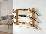 Bow Rack, Wall Mount Sword Holder, Wooden Wall Mount Bow Hanger Heavy Duty Archery Bows Wall Holder V1189-LWWAL-20260401-07096