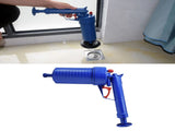 Air Plunger for Toilet Blue Household Air Toilet Drain Blaster Plunger for Floor Drain Sink Sewer V1294-YM0521-3112230002611