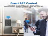 2.4GHz WiFi Wall Touch Light Switch with Type-C USB Power Outlet Neutral Wire Required 1 Way Control V1294-YM0901-HS7880BUS-1