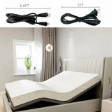 2X Adjustable Bed Base Power Supply Adapter,Electric Bed Power Supply Replacement Power Cord Kit US V1192-AZ-W-23097