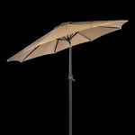 9FT Patio Umbrella Outdoor Garden Table Umbrella with 8 Sturdy Ribs V63-834241