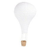 Hot Air Balloon Hanging Decor Rattan Fabric Hot Air Balloon Pendant Light Shade with Strip Light for V1294-YM0901-3115240120511