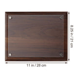 1Pack Wooden Certificate Holder Frame for Diploma Friends V1192-AZ-W-22495