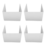 4pcs Classroom Privacy Shields Easy to Clean Quick Installation Plastic Desk Divider Boards for V1294-YM0901-3117230280611