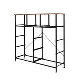 Levede Storage Cabinet Tower Chest Brown Fold CH1098-9-BR