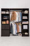 BASEL 2M WALK IN WARDROBE KIT - CLASSIC - NORDIC ASH V164-ECW5C