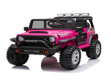 Jeep Off Road Inspired Ride On Car Kids Fairyland Adventure Pink V580-JEEPOZ617