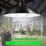 Solar Chandelier 30 LED Retro Bulb Light with Remote Control 3 Brightness Levels White Light IP65 V1237-ZY-522-0038