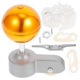 Gilded Hand Crank Flagpole Fitting Kit Sturdy Easy Install Multi for Decor 1Set V1366-AZ2-W-13995