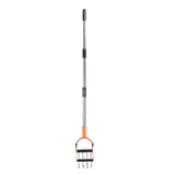 Garden Cultivator Tool Stainless Steel Lawn Reseeding Garden Tool Adjustable Handle Garden Soil V1294-YM0901-3111240306211