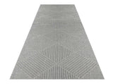 Alpha Outdoor Rug - Light Grey - 80x300 V262-LGH80300350LGR