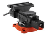 Bench Vise, 127 mm Jaw Width, 125 mm Max Jaw Opening Multipurpose Vise with 360&deg Swivel Locking V952-DXZSDGNTQ5INLZ20LV0